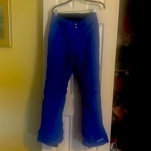 Columbia Ladies Blue snow pants